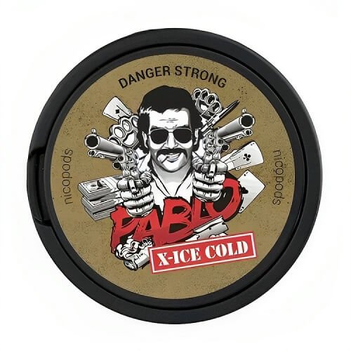 Pablo Nicopods Nicotine Pouches Pack of 10, X Ice Cold Flavour