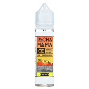 Pacha Mama 50ml E Liquid Shortfill, Ice Fuji Apple Strawberry Nectarine Flavour