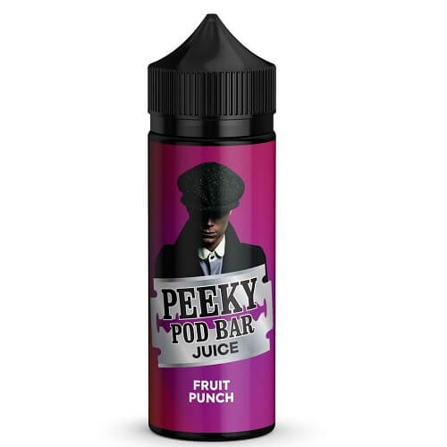 Peeky Blenders Pod Bar Juice Shortfill 100ml, Fruit Punch Flavour