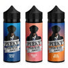 Peeky Blenders Pod Bar Juice Shortfill 100ml, Peeky Blue, Peach Ice, Iron Bruce Flavour