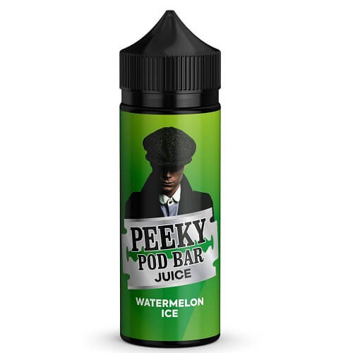 Peeky Blenders Pod Bar Juice Shortfill 100ml, Watermelon Ice Flavour