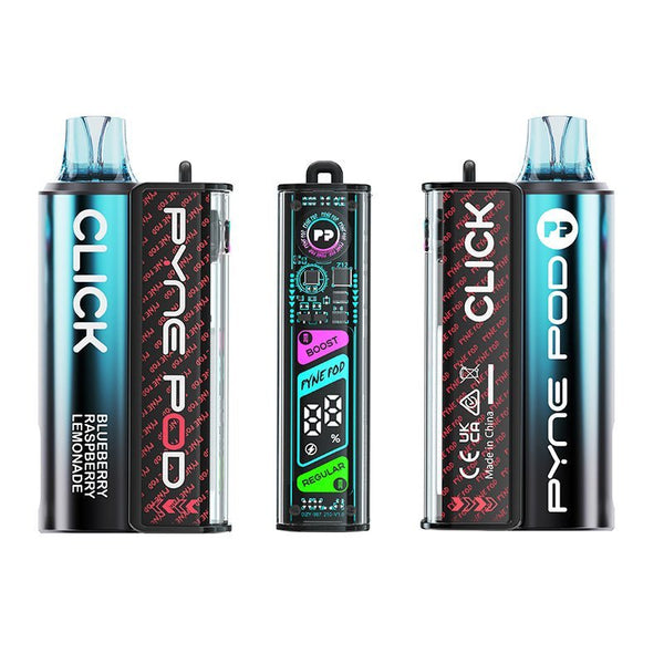 Pyne Pod Click 10000 Starter Kit - Pack of 5 - Flavours