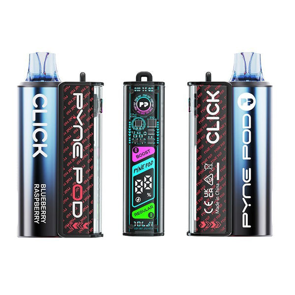 Pyne Pod Click 10000 Starter Kit - Pack of 5 - Flavours