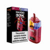 Relx Maxgo Combo 33000 Prefilled Pod Kit - Box of 5 available in Cherry Ice Flavour