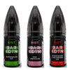 Riot Bar EDTN Nic Salt 10ml Pack of 10 Available In Watermelon Ice Pink Lemonade Strawberry & Blueberry Ice Flavour
