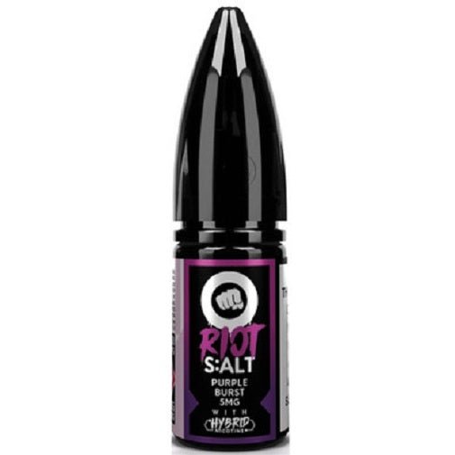 Riot Squad Nic Salt 10ML Pack of 10 Available In Purple Burst Flavour