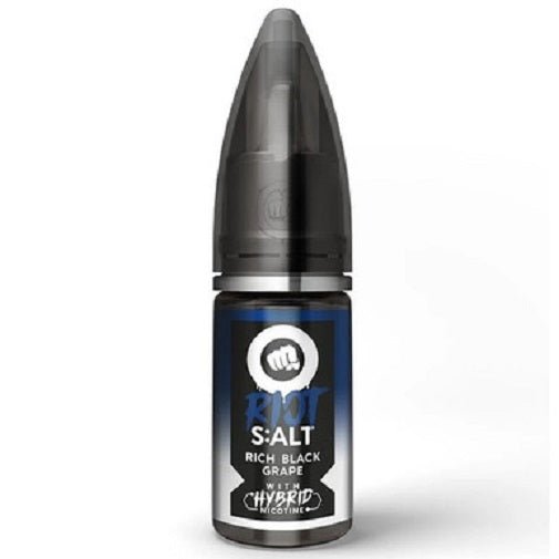 Riot Squad Nic Salt 10ML Pack of 10 Available In Rich Black Grape Flavour