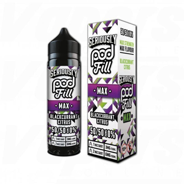 Seriously Pod Fill Max 50ml E - Liquid - #Simbavapeswholesale#