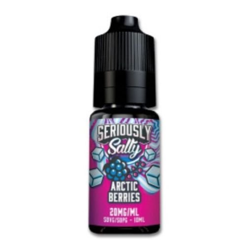 Seriously Salty Nic Salt 10ml Pack of 10 Available In Arctic Berries Flavour