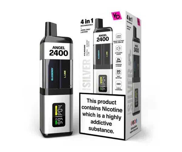 Angel 2400 Puffs Prefilled Pod Kit - Box of 5