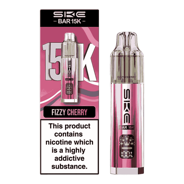 Ske Bar 15k Prefilled Pod Vape Kit Box of 5, Fizzy Cherry Flavour