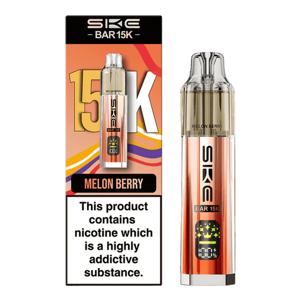 Ske Bar 15k Prefilled Pod Vape Kit Box of 5, Melon Berry Flavour