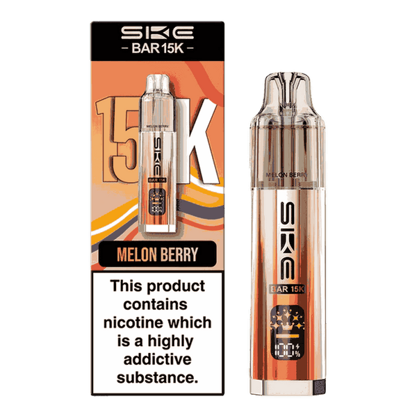 Ske Bar 15k Prefilled Pod Vape Kit Box of 5, Melon Berry Flavour