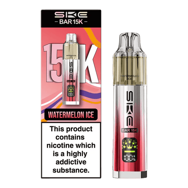 Ske Bar 15k Prefilled Pod Vape Kit Box of 5, Watermelon Ice Flavour
