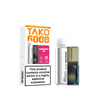 Image Of SKE Sikary TAKO SP6000 puffs Prefilled Pod Kit - Box Of 5 With Flavour Strawberry Ice