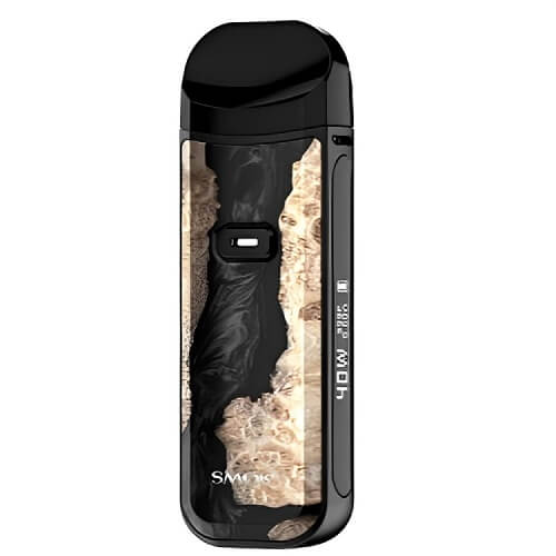 Smok Nord 2 Pod Kit, Black Stablizing Wood Color