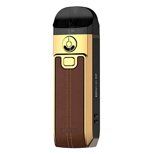 Smok Nord 4 Pod Vape Kit, Brown Leather Color