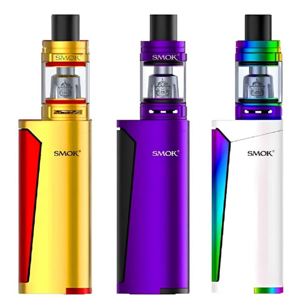 Smok Priv V8 Vape Kit, Gold Red, Black Purple, Rainbow Color