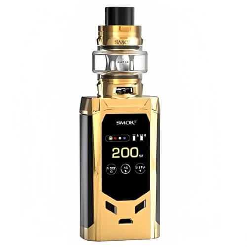 Smok R-Kiss Vape Kit, Black Gold Color