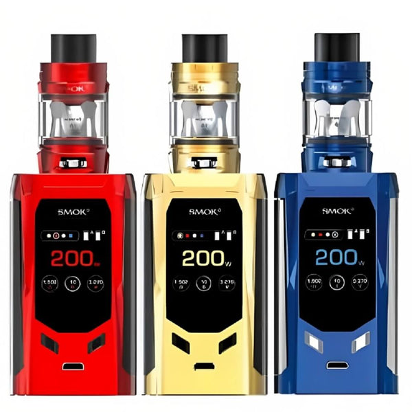 Smok R-Kiss Vape Kit, Black Red, Black Gold, Black Blue Color