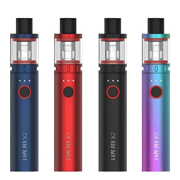 SMOK Vape Pen V2 Vape Kit, Blue, Red, Black, Rainbow Colors