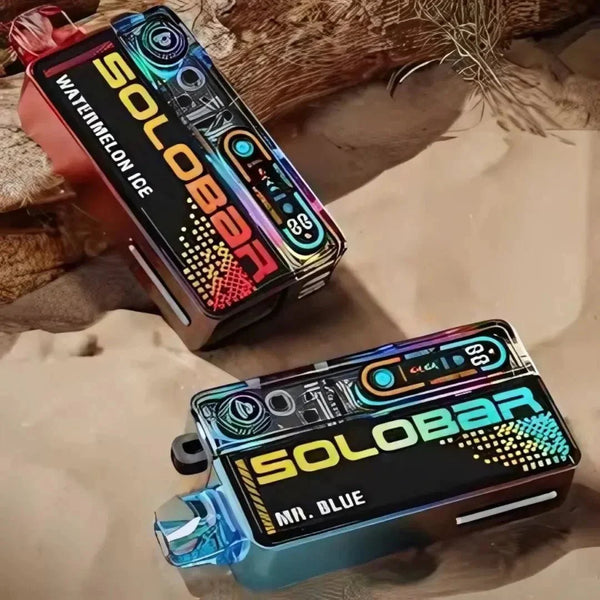 Image of Solo Bar Boost 30K Prefilled Vape Kit Box of 5, Flavour Berry Edition