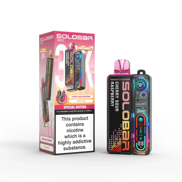 Image of Solo Bar Boost 30K Prefilled Vape Kit Box of 5, Flavour Comes in Special Edition