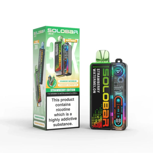 Image of Solo Bar Boost 30K Prefilled Vape Kit Box of 5, Flavour Comes in Strawberry Edition