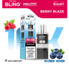 The Bling 10K Pro Max Replacement Prefilled Pods - Box of 5 Available In Berry Blaze Flavour