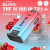 The Bling Ultra Plus 30k Prefilled Vape Pod Kit Box of 5 available in Cherry Watermelon Watermelon Ice