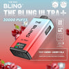 The Bling Ultra Plus 30k Prefilled Vape Pod Kit Box of 5 available in Fizzy Cherry - Cherry Cola