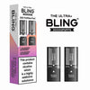 The Bling Ultra Plus 30k Replacement Pods Box of 5 - with Blueberry Raspberry flavour Wholesale Price !