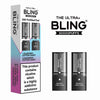 The Bling Ultra Plus 30k Replacement Pods Box of 5 - with Cotton Candy Blueberry Raspberry flavour Wholesale Price !