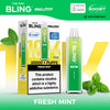 The Crystal Bling Max 10K Prefilled Pod Kit - Box of 5 Available In Fresh Mint Flavour