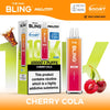 The Crystal Bling Max 10K Prefilled Pod Kit - Box of 5 Available In Cherry Cola Flavour