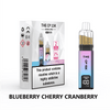 The Crystal Pro CP 15k Prefilled Vape Kit Box of 5, Blueberry Cherry Cranberry Flavour