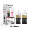 The Crystal Pro CP 15k Replacement Pods Box of 5 - with Juicy Peach flavour Wholesale Price !