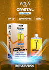 The WGA Crystal Pro Max 10000 - Box of 10 - Flavour