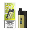 Titan X 50K Prefilled Pod Kit Box of 5, Lemon Lime Flavour