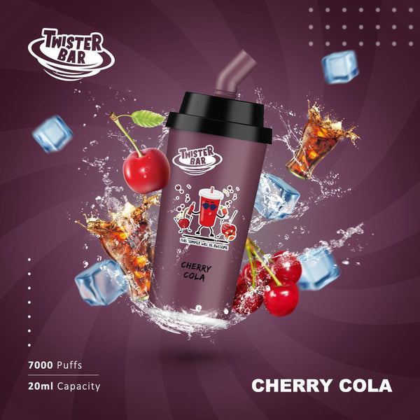 Twister Bar 7000 Disposable Vape Box of 10