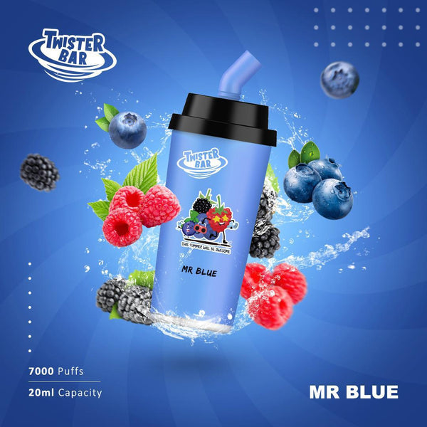 Twister Bar 7000 Disposable Vape Box of 10