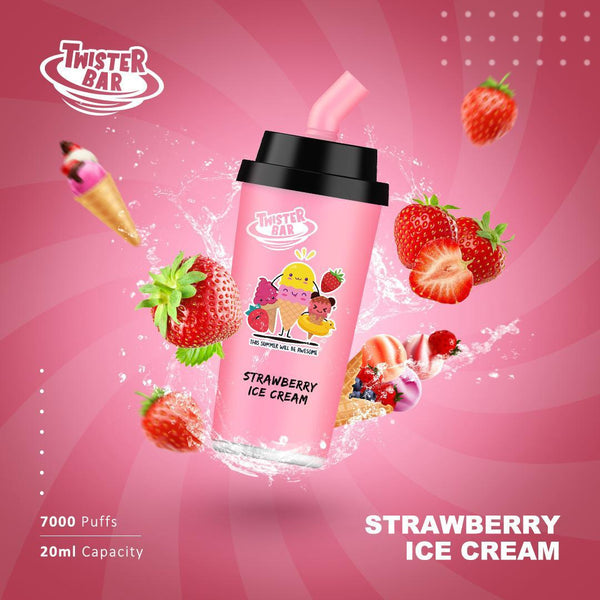 Twister Bar 7000 Disposable Vape Box of 10