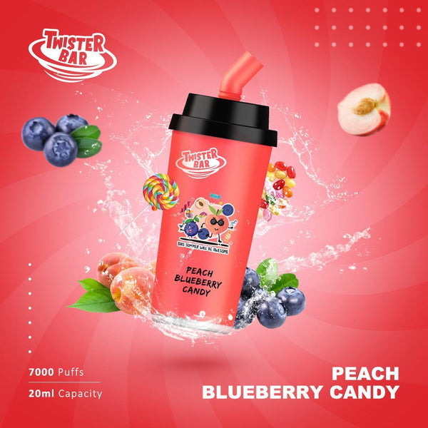 Twister Bar 7000 Disposable Vape Box of 10