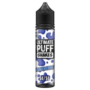 Ultimate Puff Shakes 50ml Shortfill E Liquid, Blueberry Flavour