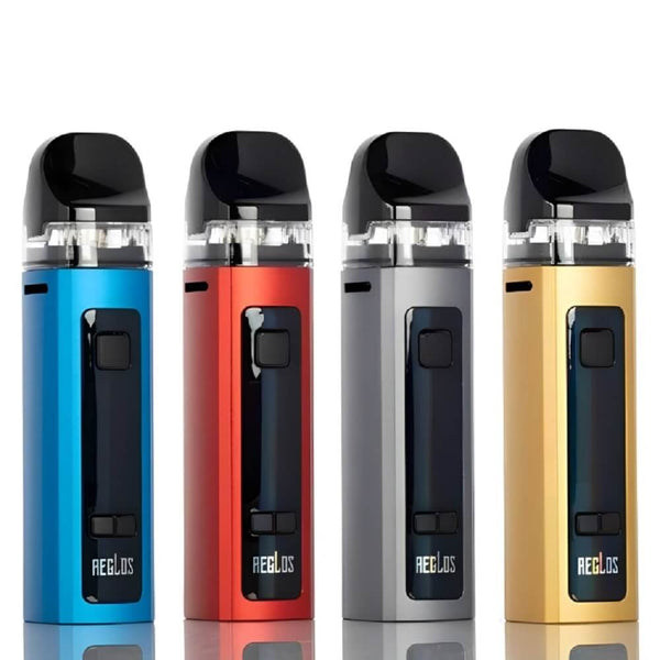 Uwell Aeglos 60W Pod Mod Kit, Blue, Red, Grey, Gold Color