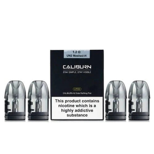 uwell caliburn A2 side refillable pods - Pack of 4
