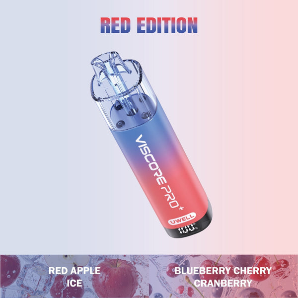 Uwell Viscore Pro+ 40k Prefilled Pod Vape Box of 5 - option1