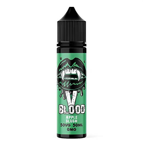 V Blood Shortfill 50ml E Liquid Vape Juice, Apple Slush Flavour