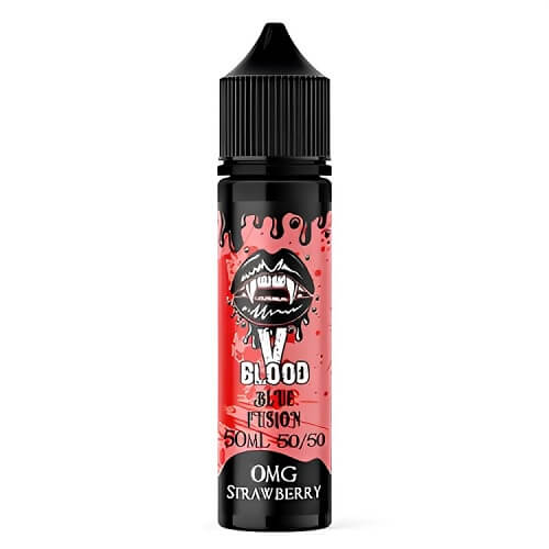 V Blood Shortfill 50ml E Liquid Vape Juice, Strawberry Flavour