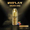VAPLAY Golden Juice Nic Salt - 10mg&20mg - 10 Pack - with Strawberry Raspberry Cherry flavour Wholesale Price !